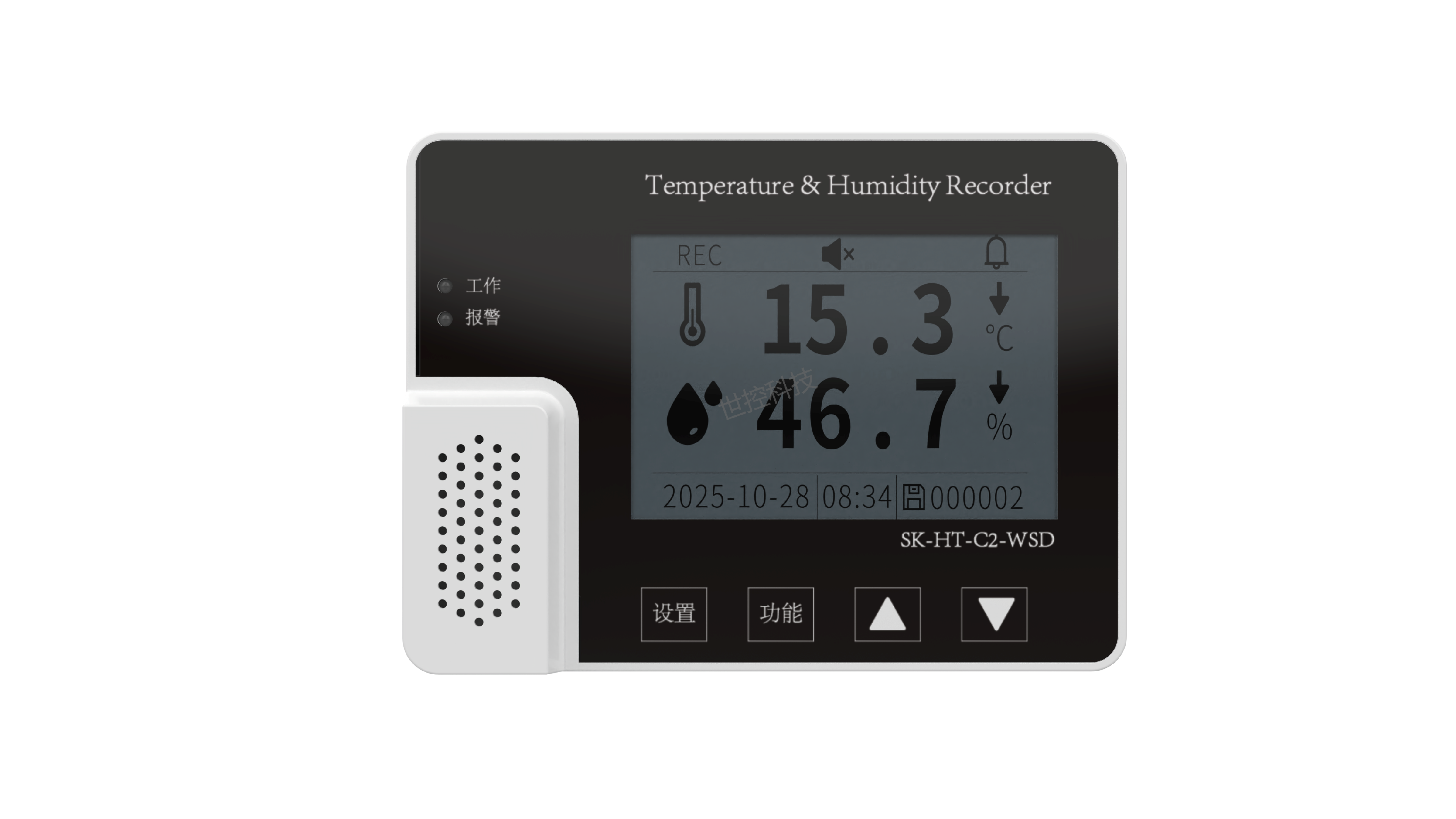 壁挂式温湿度记录仪